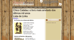 Desktop Screenshot of cordeldobrasil.com.br